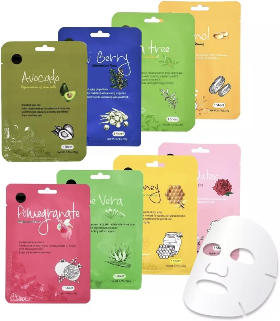 Organic Face Mask,Collagen Face Mask,AntiAging Facial Mask,Skincare