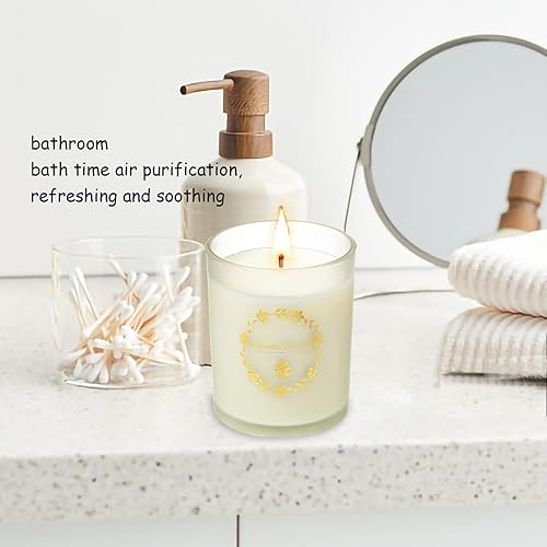 Miniatura 6 de Paquete de 2 velas perfumadas velas perfumadas en frasco velas perfumadas para aromaterapia vela de cera de soja de larga duración velas acentuadas