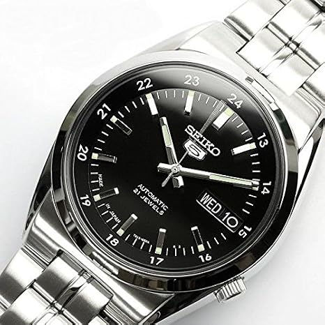 Seiko Erkek Saat Snk567J1 Gümüş Siyah Erkek Saatleri