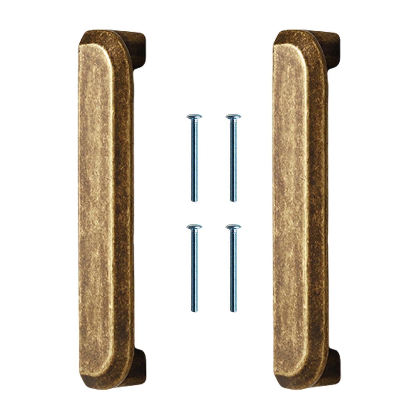 Msioytog 2pcs Vintages Bronze Cupboard Handles Sturdy Zines Alloy for Unique Home Decoration and Interior Designs Enthusiasts Unique Furniture Renovations