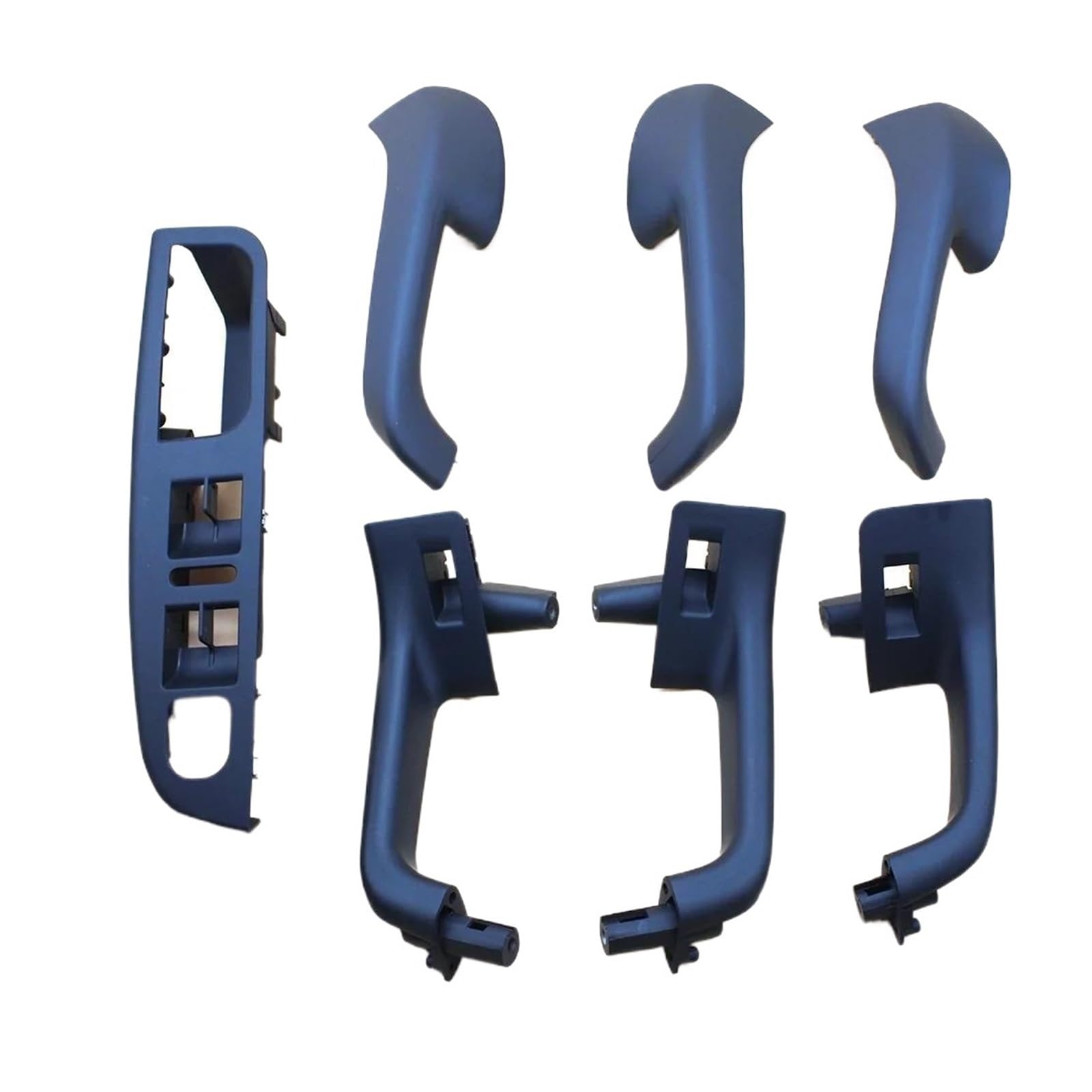 BLNETU for VW for Jetta for Golf 5 GTI MK5 2006-2009 Car Interior Door Grab Handle Cover Trim 1K4868049 C 7PCS/Set