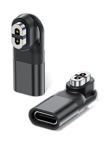 seynli Paquete doble Adaptador USB C Convertidor de cargador para auriculares Aftershokz, compatible con Shokz Aeropex, OpenRun, OpenRun Pro,