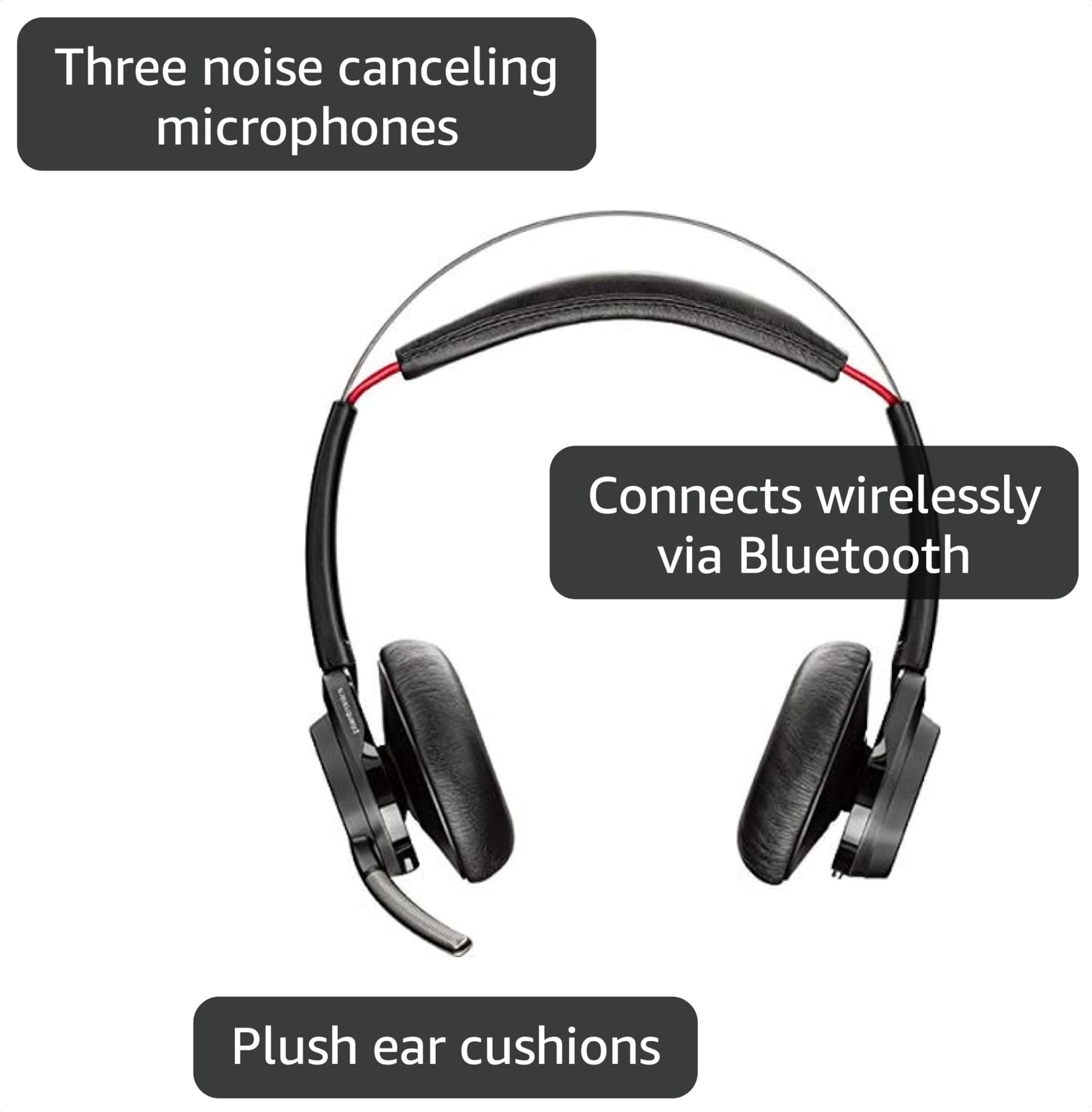 Amazon.com: Plantronics - Voyager Focus UC (Poly) - Bluetooth Dual