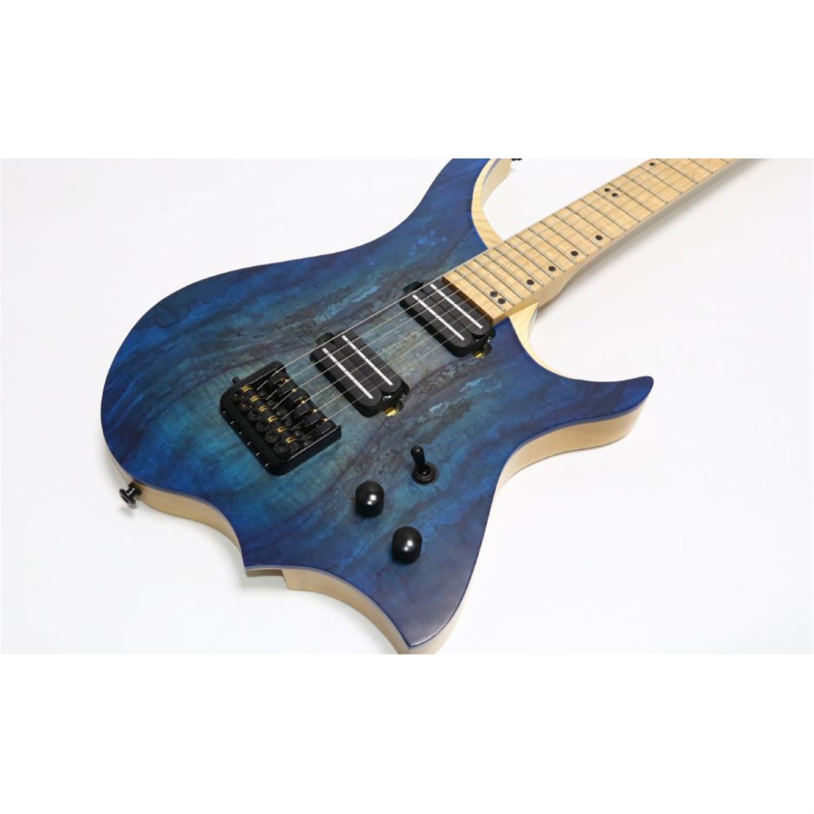 Chitarra Elettrica Headless A 24 Tasti Corpo In Legno Di Frassino Tastiera In Acero Con Pickup HH Professionale Chitarra Elettrica Senza Testa