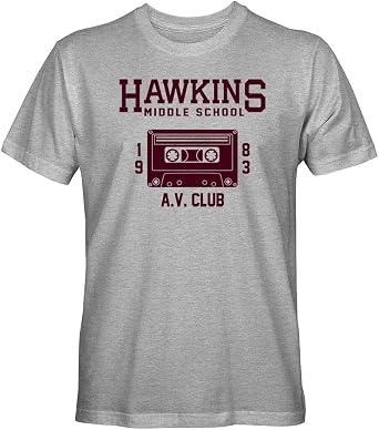 Hawkins Middle School AV Club Mens Shirt