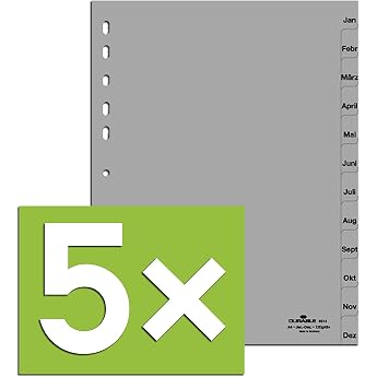 Durable Index for DIN A4, Full Coverage