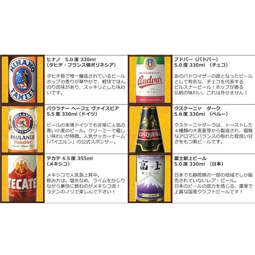 ノーブランド品 世界のビール12本セット 第19弾