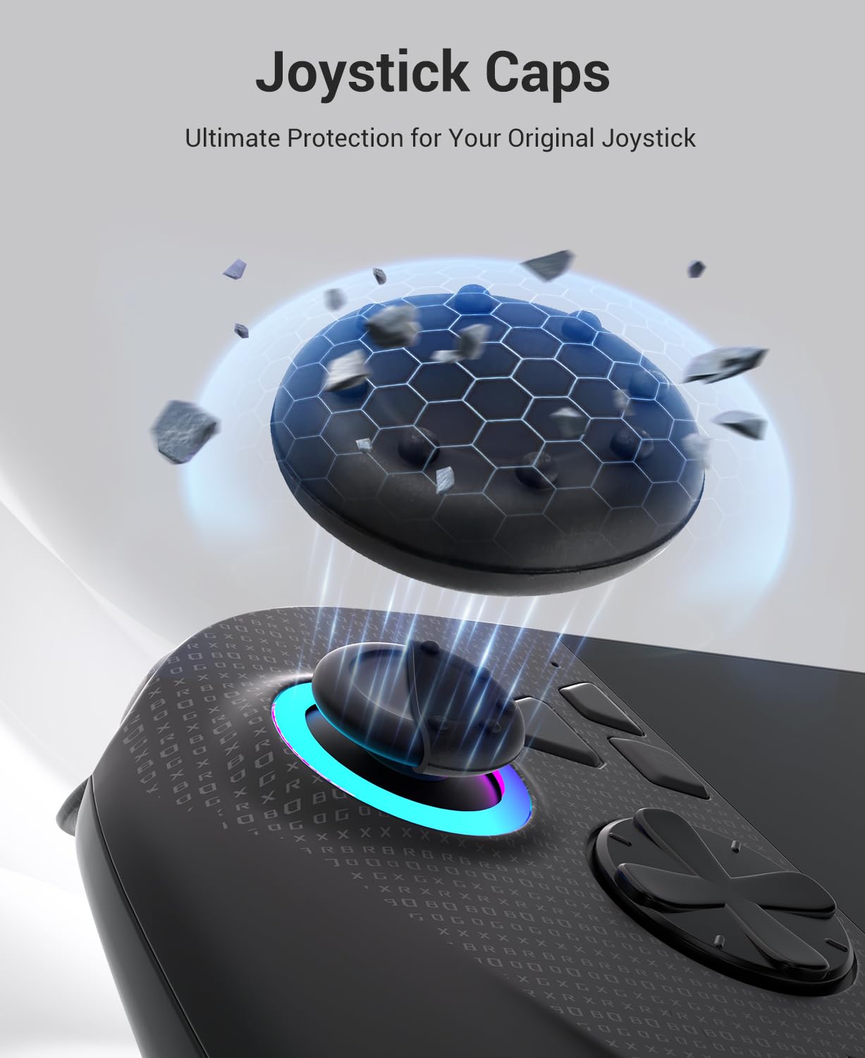 CoBak Hard Carrying Case for ASUS ROG Xbox Ally & ROG Xbox Ally X 7" 2025 - 3 in 1 Accessories Bundle with 2 Screen Protectors, 4 Thumb Grip Caps, 22 SD Card Cartridges, Portable Travel Bag, Black - Image 6