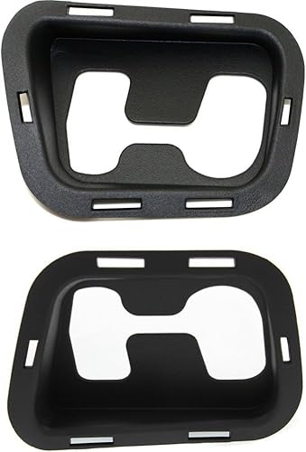 Evan Fischer Juego de 2 fundas para los ojos de remolque del lado del conductor y del pasajero, compatibles con Chevrolet Tahoe 2007-2014, Avalanche