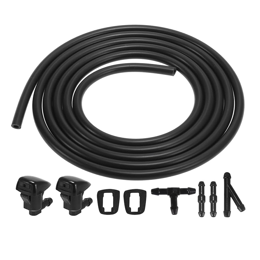 Amazon.com: X AUTOHAUX Front Windshield Washer Nozzles Kit