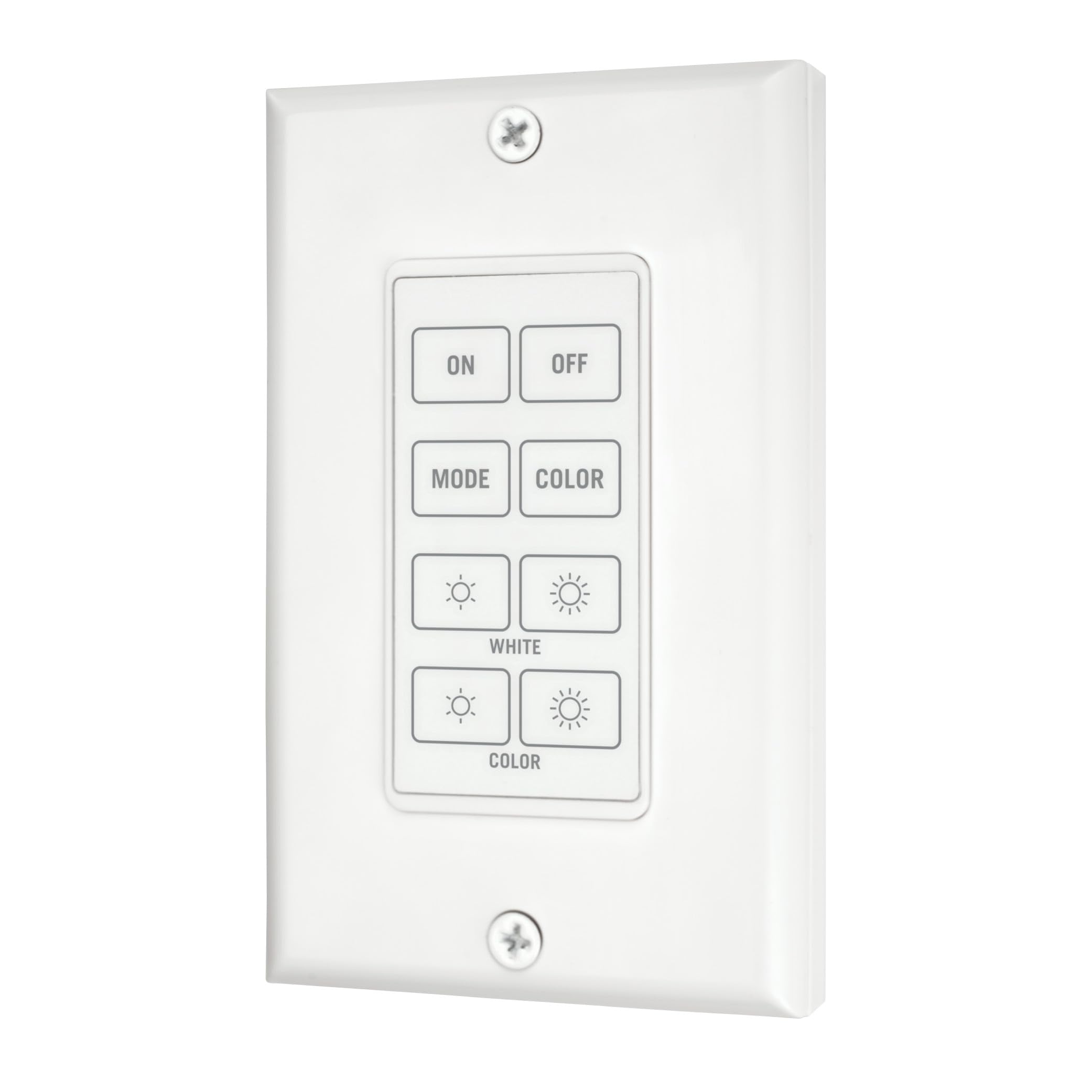 Wireless RGBW LED Dimmer Touchpad