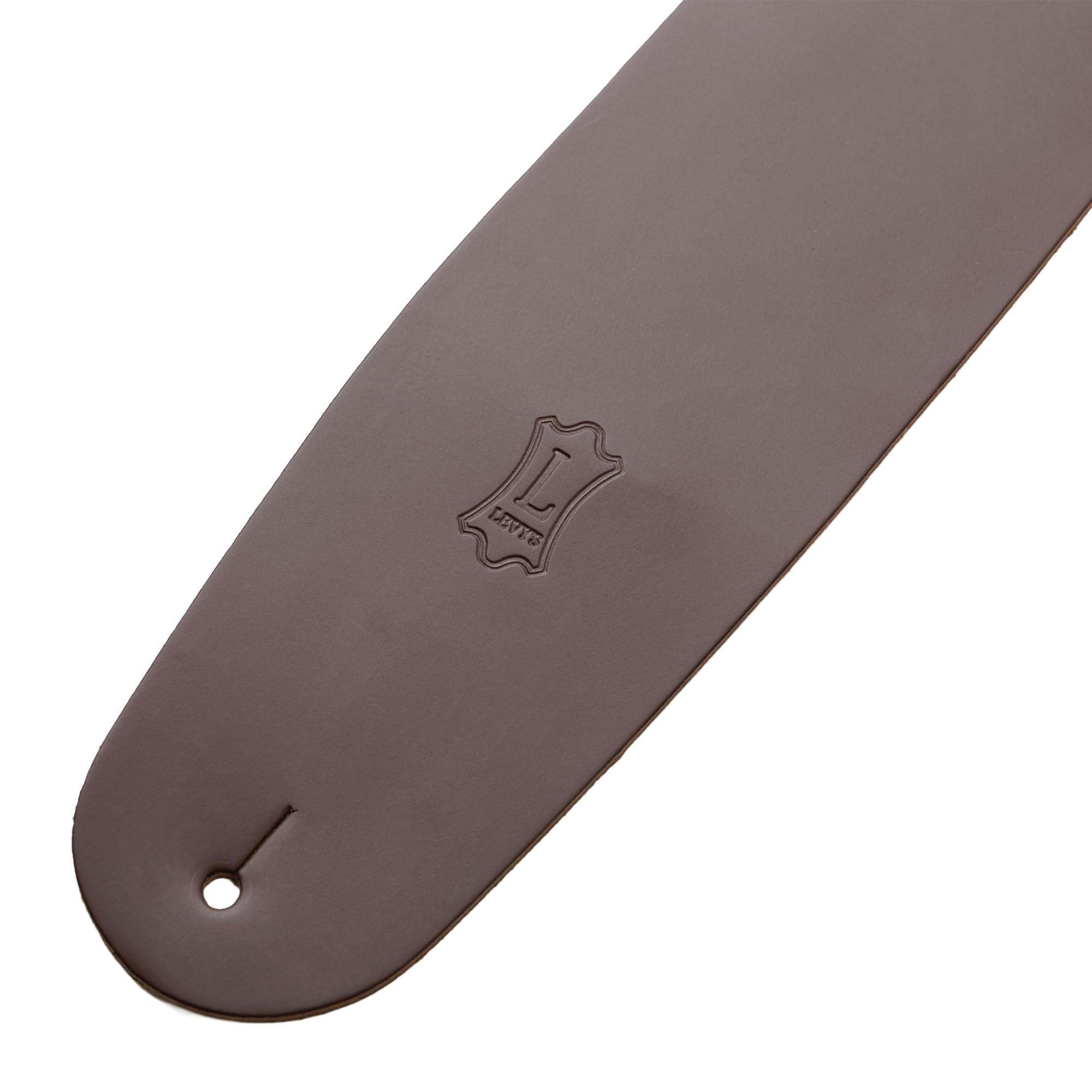 Levy's Leathers Bassgitarrengurt aus echtem Leder, Breite 9 cm, braun (M4-BRN)