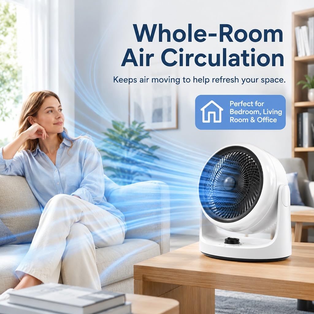 Ventilateur Circulateur D'air De Refroidissement Compact