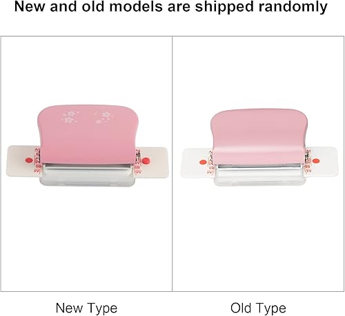 Miniatura 9 de Mini máquina de encuadernación, Máquinas de encuadernación manual de libros, 6 agujeros, 5 hojas, diámetro de orificio de 0.236 in, profundidad de