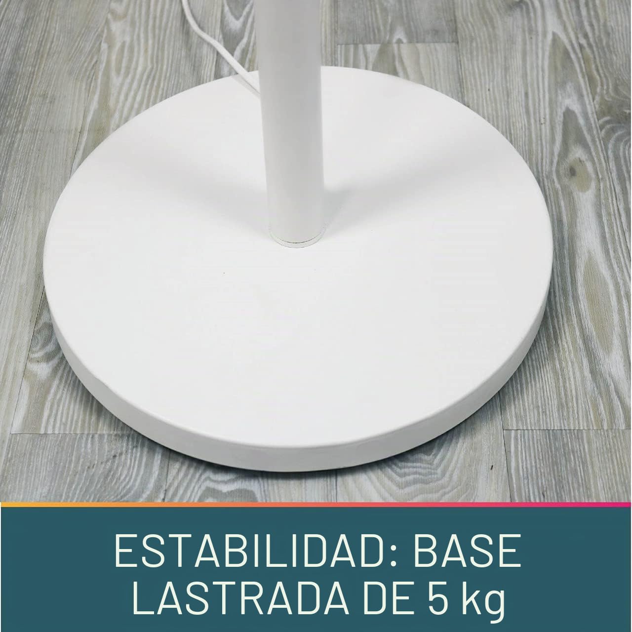 Unilux 400110157 Foco LED al techo pryska en madera y con ledes de 40 vatios, Incorporado con regulador de intensidad táctil para 3 lichtintentsitäten Blanco