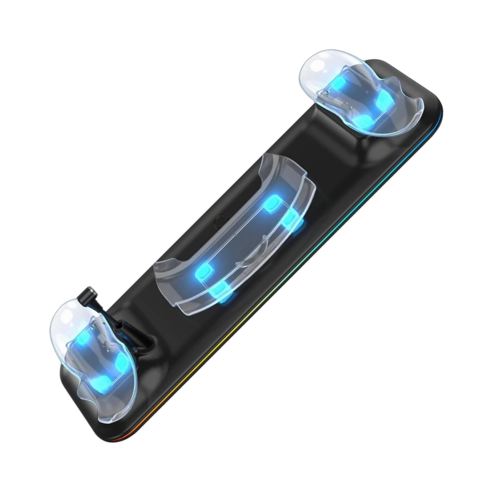 Base di ricarica per 3 cuffie per realtà virtuale Controller Supporto di ricarica con luce LED Accessori per realtà virtuale Base per stazione di ricarica rapida