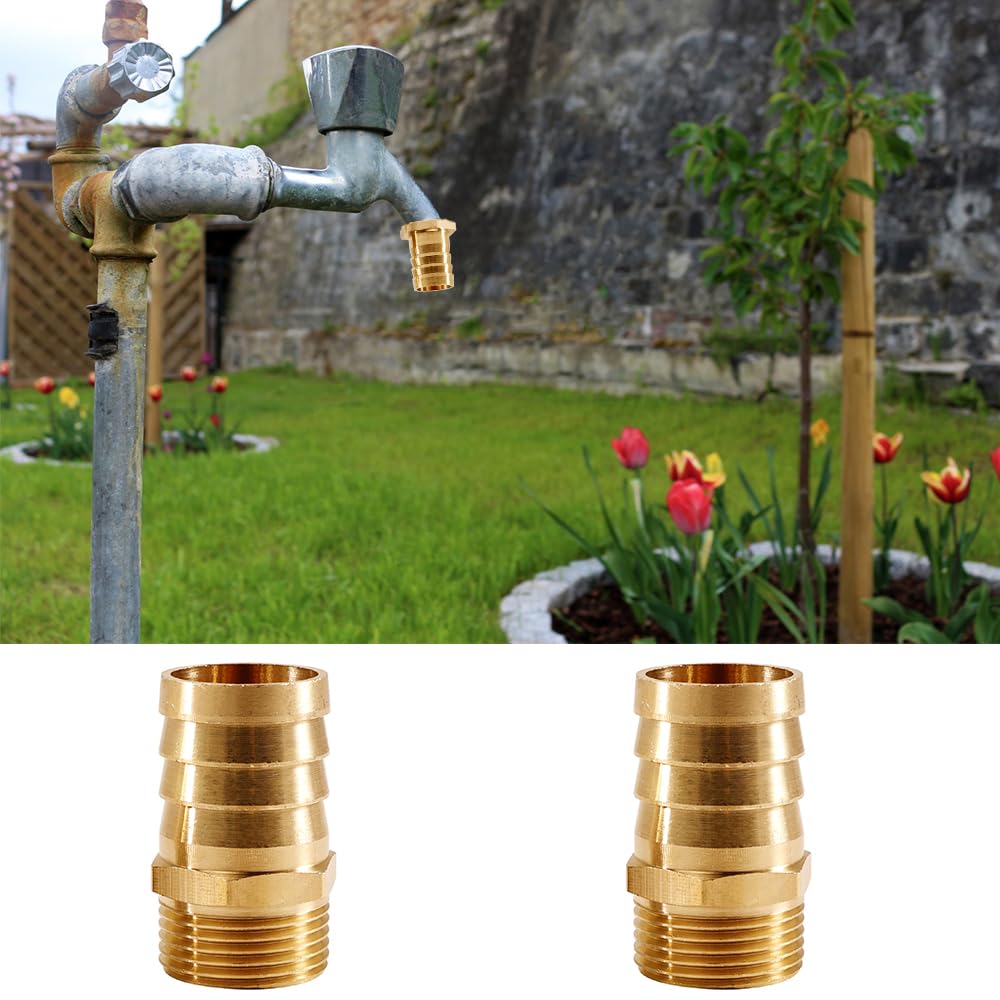 Adattatore per tubo da giardino femmina da 6 pezzi in ottone Adattatore per tubo flessibile da 3