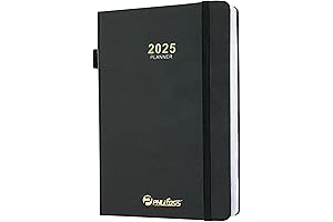 2025 Daily Planner: One Page Per Day, Stay Organized and Focused
