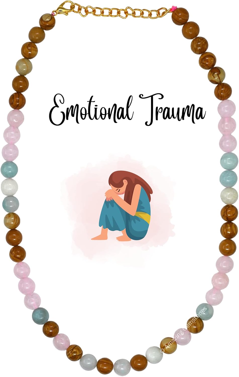 Amazing Gemstone Ultimate Crystal Disease Necklace