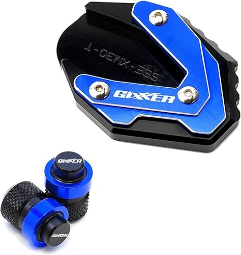 Miniatura 9 de Para Suzuki GIXXER 250 SF GIXXER 150 125 SF250 2018-2023 Accesorios de motocicleta Tapas de válvula Soporte lateral Extensión de trípode extendido
