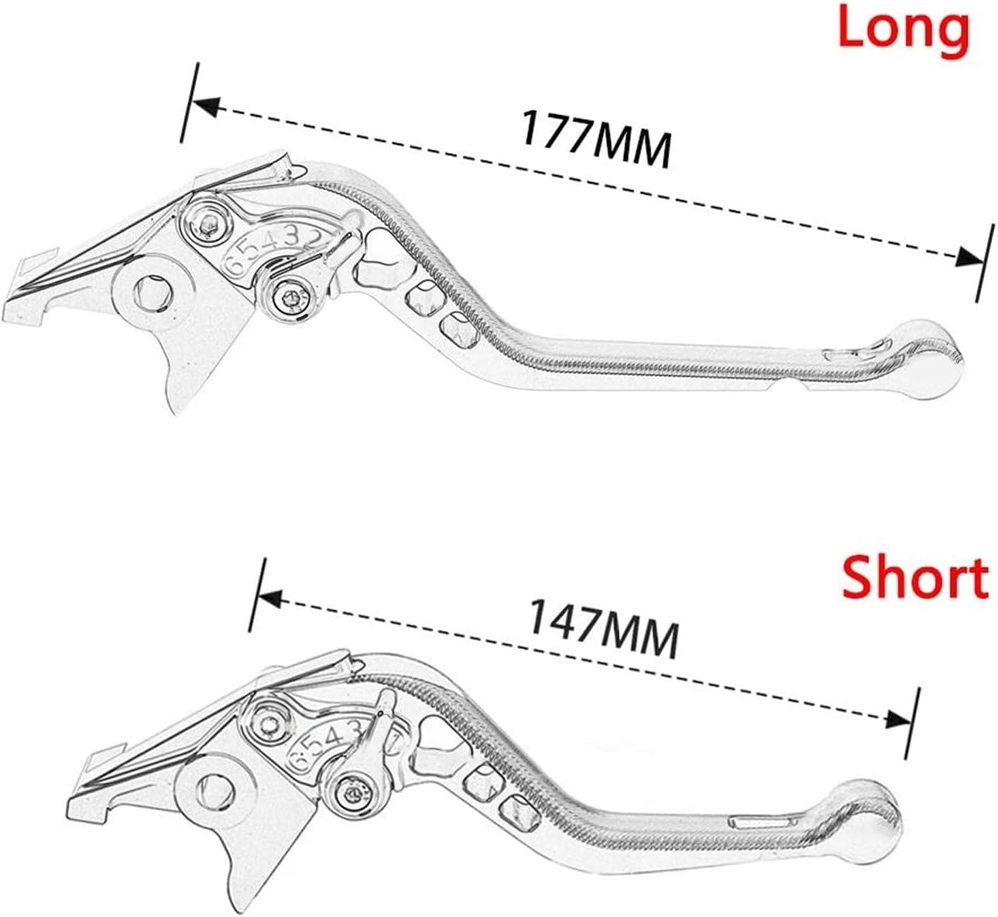 ブレーキハンドルレバーパーチ KAW&ASAKI 忍者 250R EX250 1987-2007用