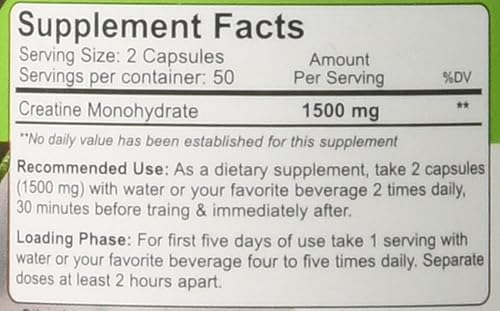 Miniatura 3 de Nutrakey Cápsulas de monohidrato de creatina fórmula ultra micronizada para máxima biodisponibilidad
