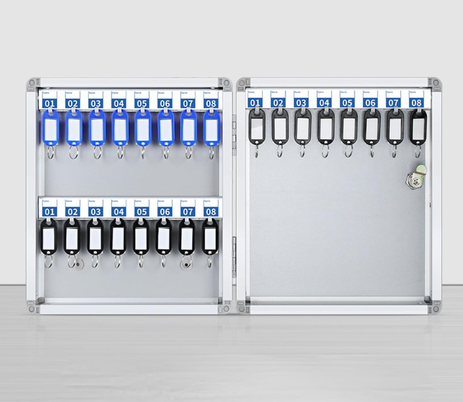 Forubar Key Storage Lock Box, Steel Key Security Box, Key