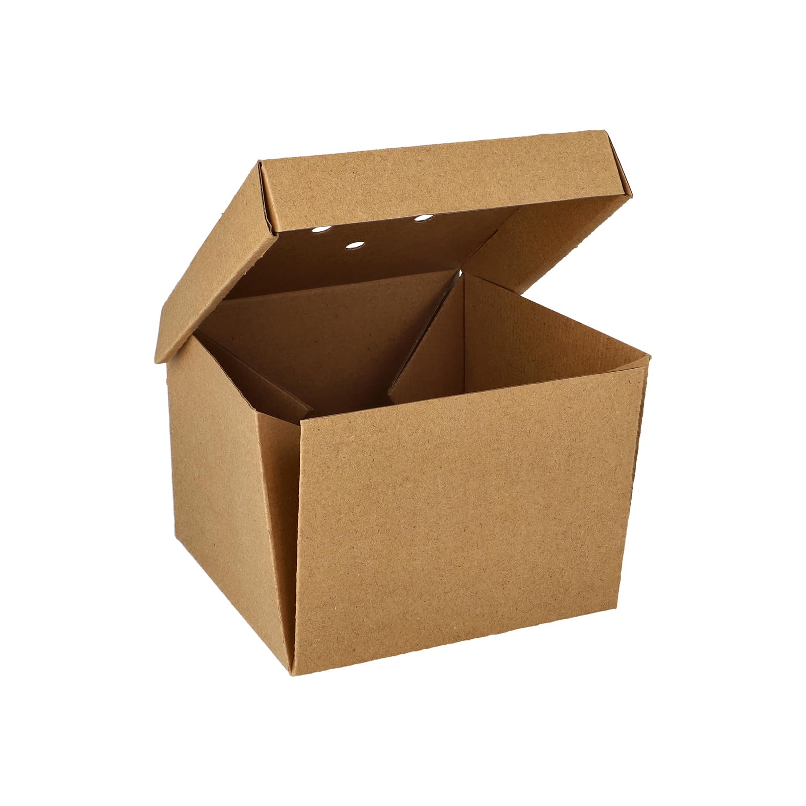 PAPSTAR 200 scatole per hamburger, in cartone puro, 10 cm x 13 cm x 13 cm, pieghevoli, piccole