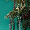 Sfcddtlg 21.8Yard Glitter Christmas Tinsel Garland-4 Color Thin Christmas Tinsel Ribbon Garland for Christmas Tree Birthday Party Wedding Decorations Supplies(Four Color) #3