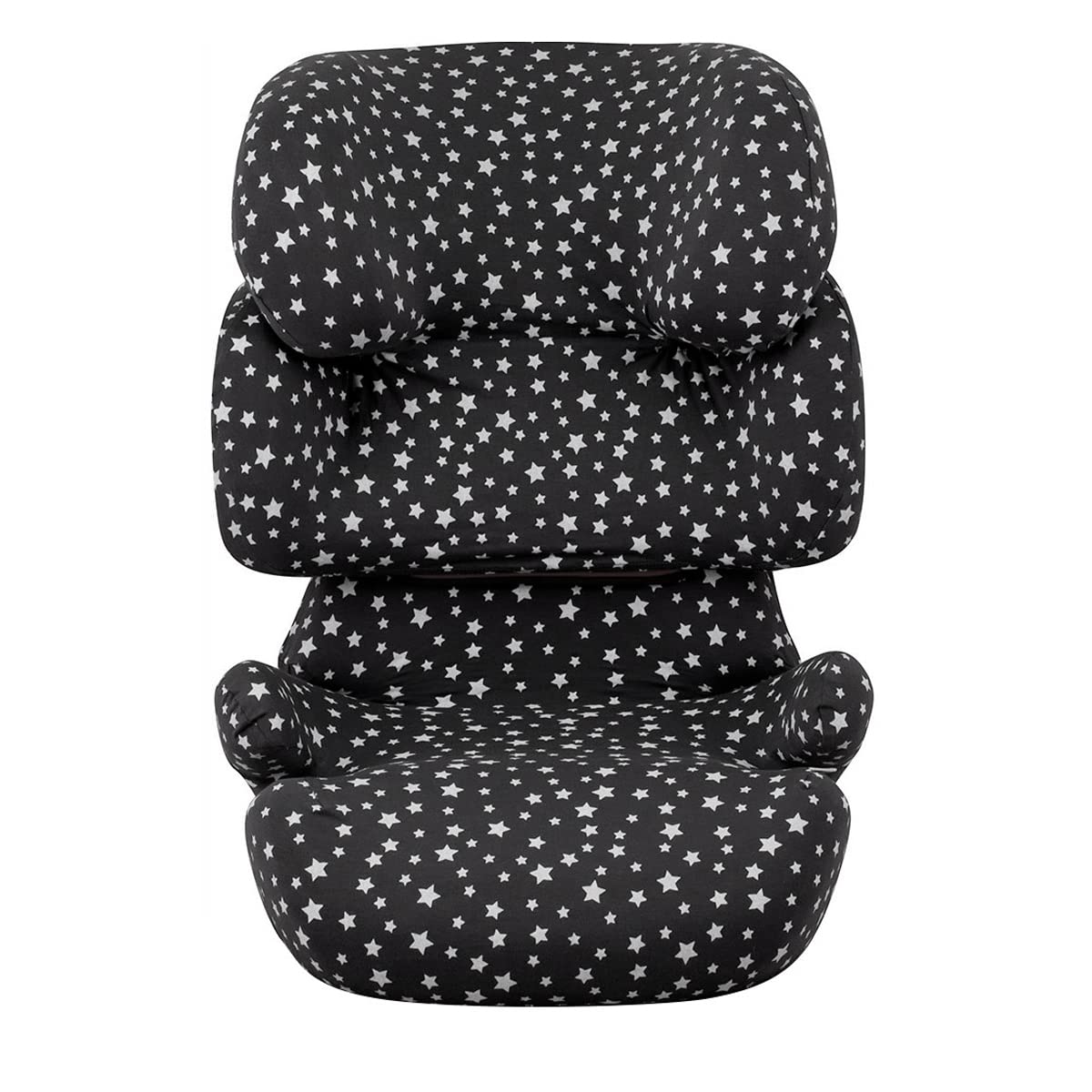 JYOKO KIDS Rivestimento per seggiolino auto in cotone compatibile con Cybex Solution Fix (Winter Sky)