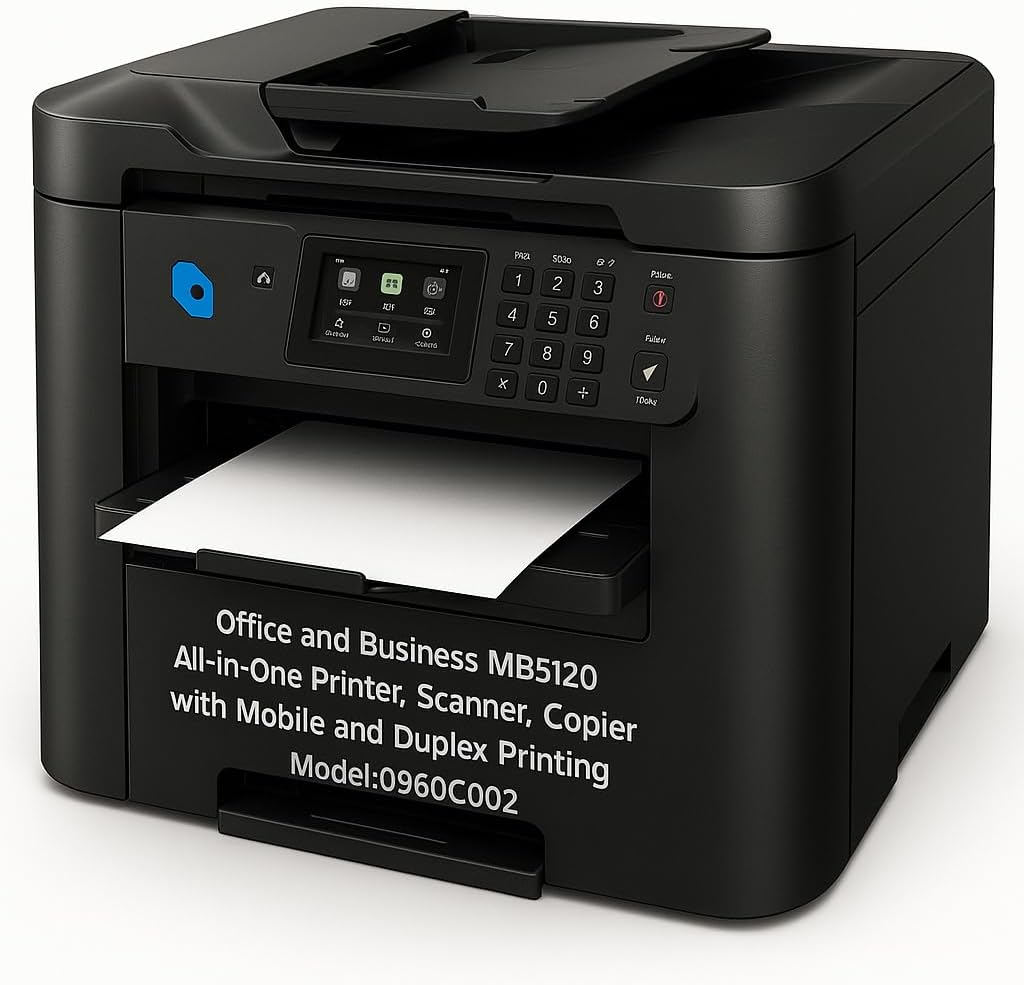 Office and Business MB5120 All-in-One Printer, Scanner, Copier and Fax, with Mobile and Duplex Printing, Model:0960C002