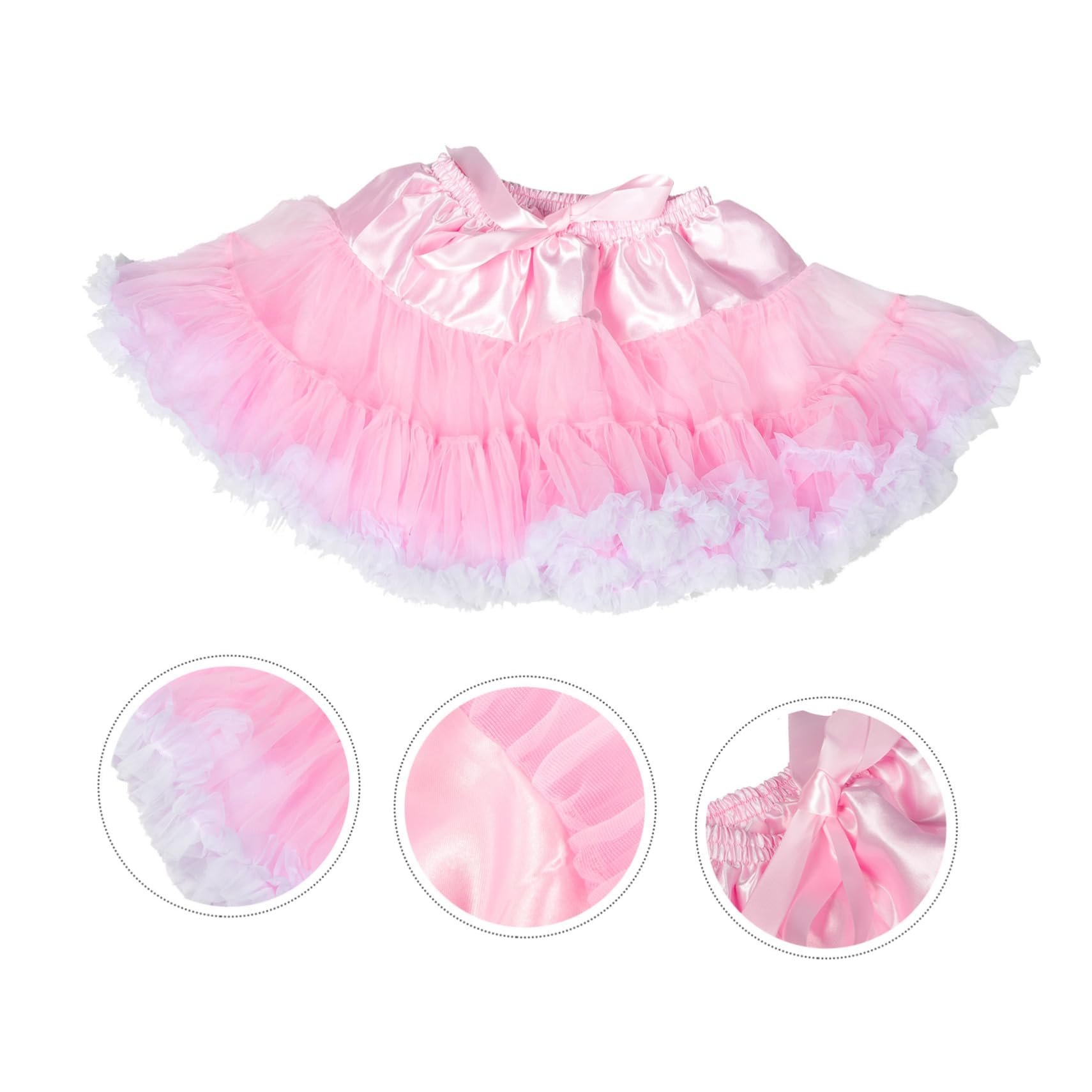 LIFKOME Gonna in Tulle Da Ballo Per Bambina Gonna Tutù Per Festa Di Carnevale Costume Da Spettacolo Teatrale
