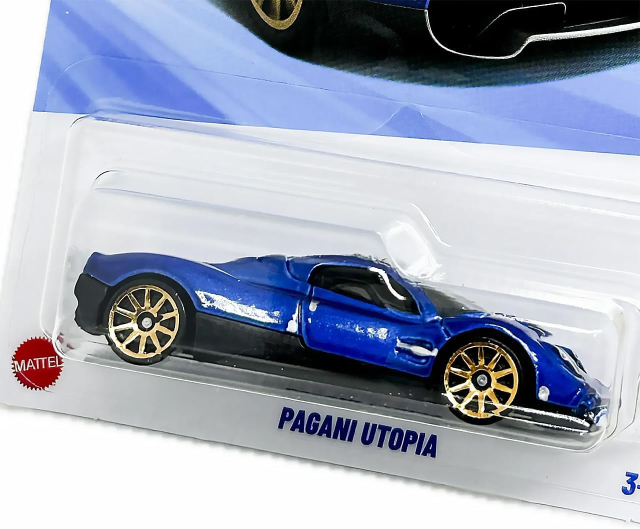 Hot Wheels - Pagani Utopia - Peak Persuit 4/10 - JBB38 - Short Card - Blue Metallic - Mattel 2025-1:64