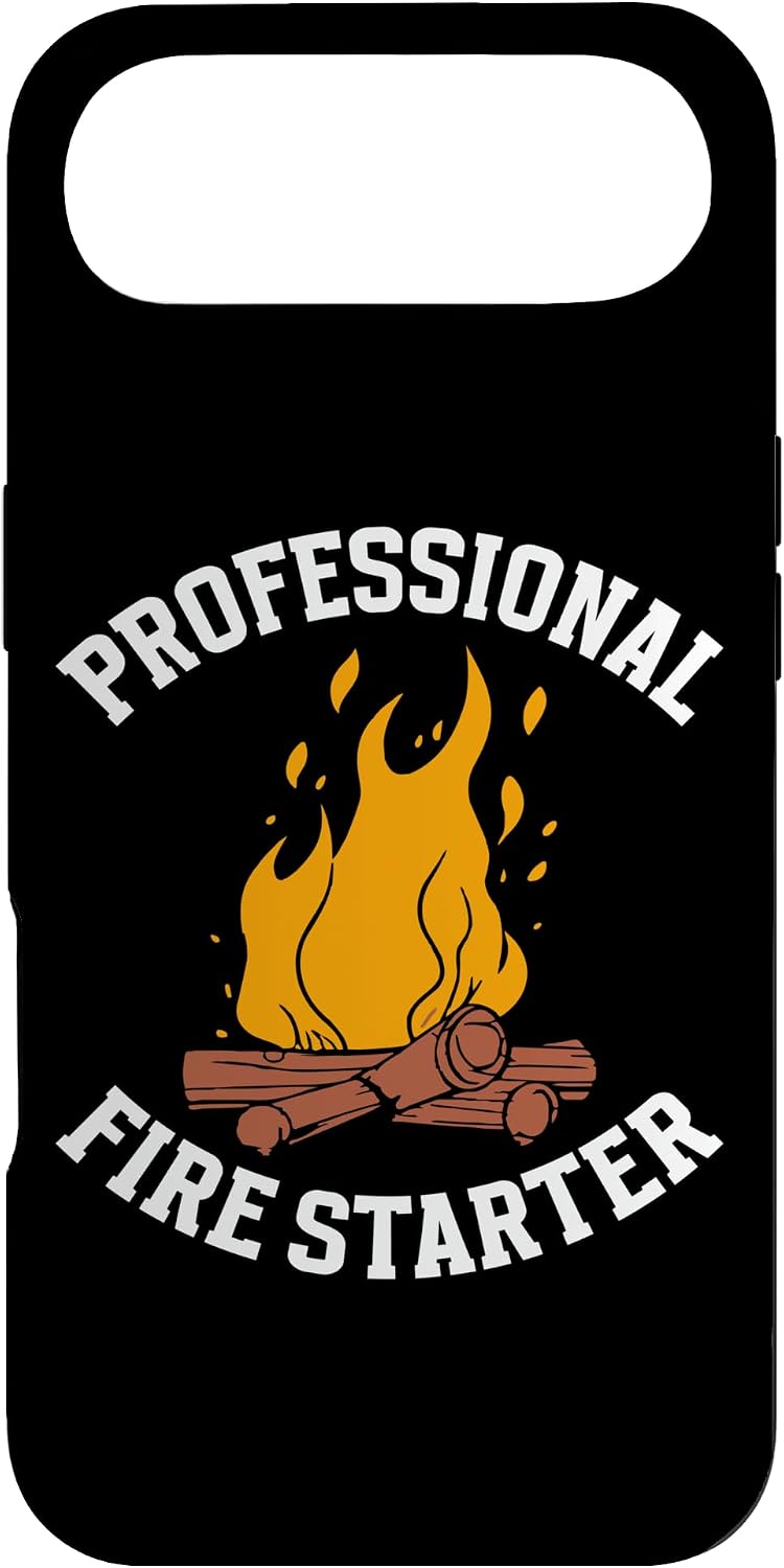 Professional Fire Starter Outdoor Camper Funny Camping Case for iPhone Air