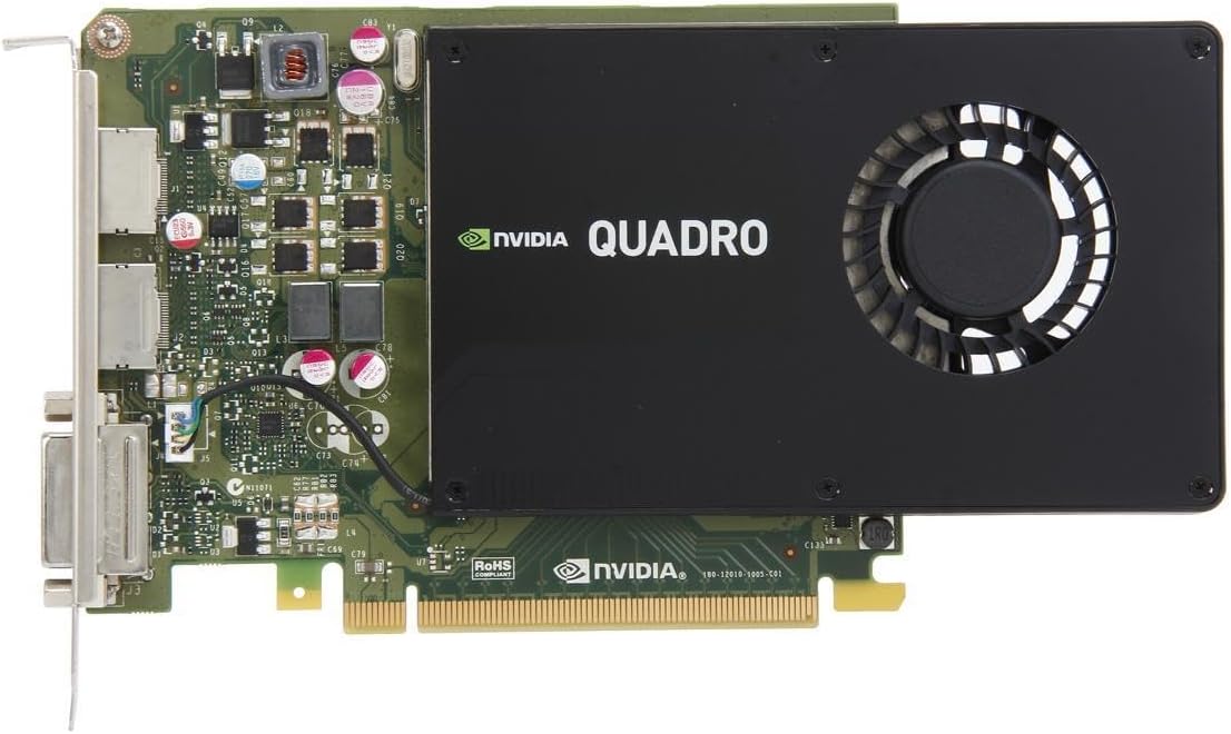 Dell Nvidia Quadro K2200 4GB GDDR5 Dual DisplayPort + 1x DVI PCI-e Video Card GMNNC (Renewed)