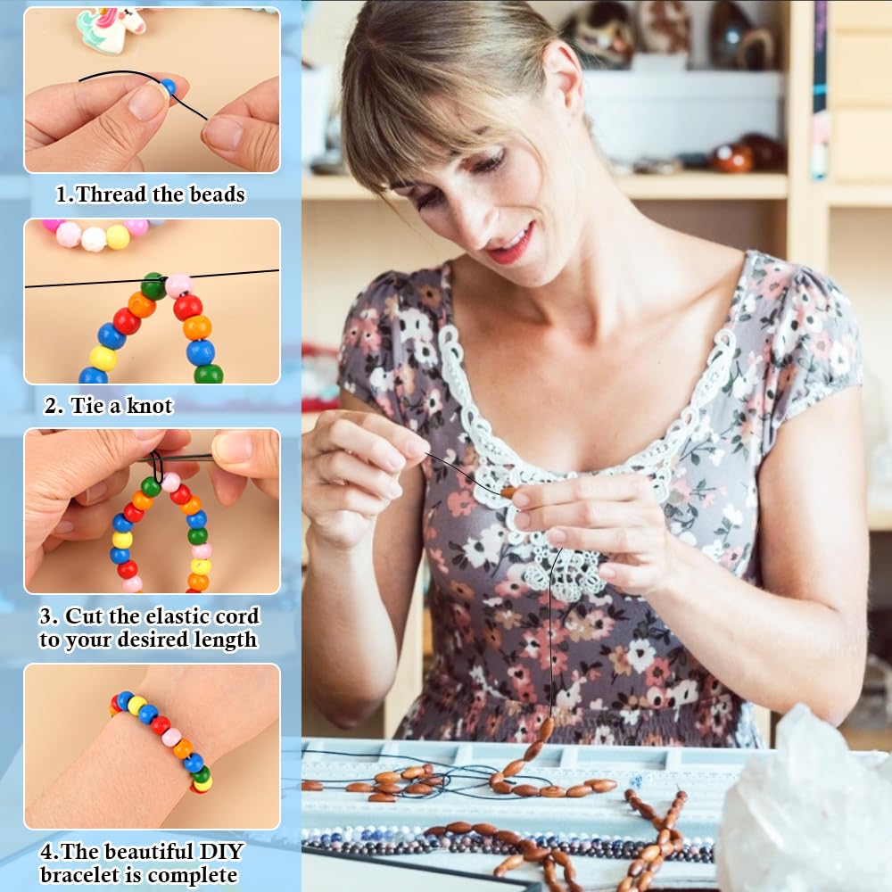 BUENTYA Fil Elastique Pour Bracelet 1mm X 100m, Cordon | FindTheDeal