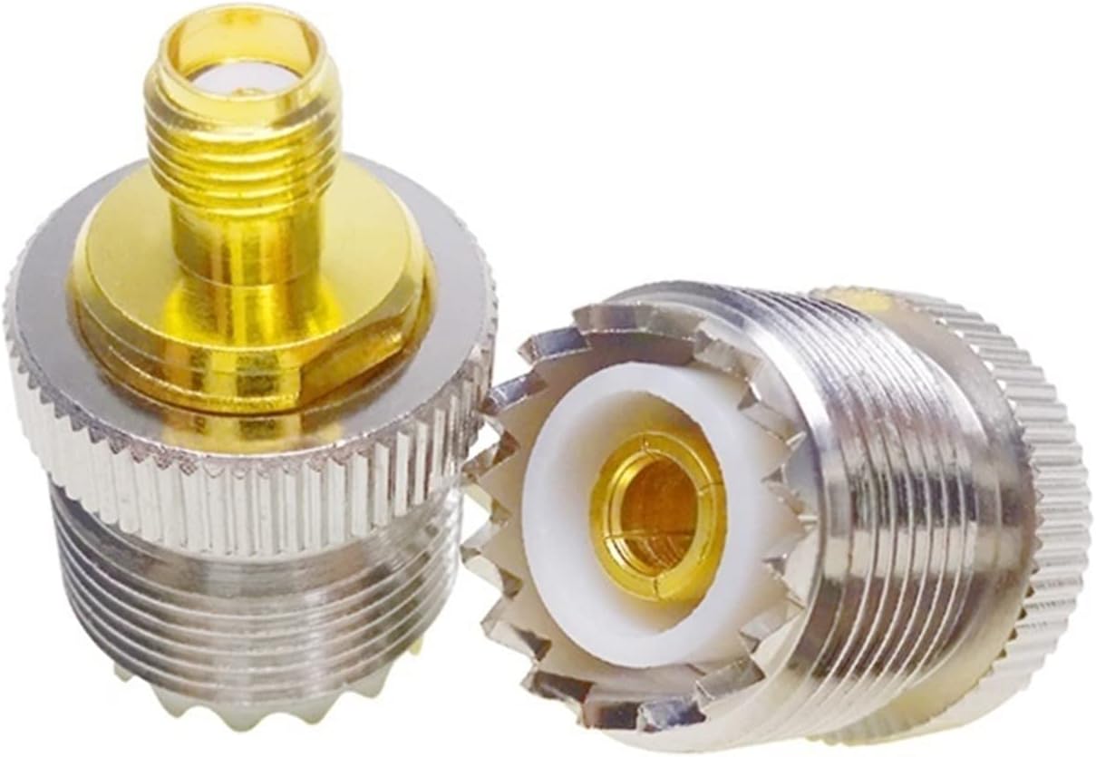 S M A Female to U H F Female Adapter RF Coaxial Connector SO-239 SO239 to S M A Converter 1Pcs