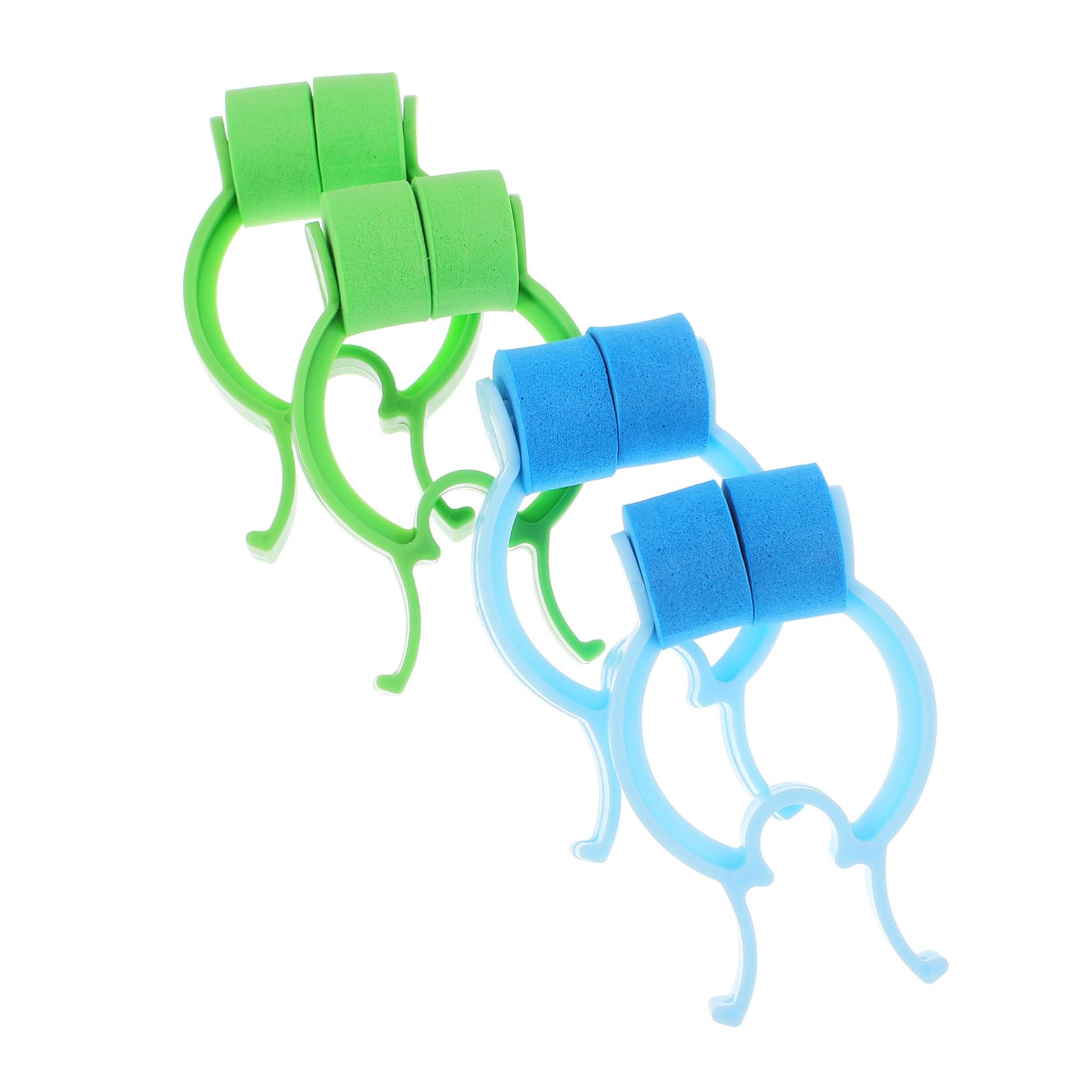 Mikinona 4Pcs Nose Clip for Stopping Nosebleeds Ergonomic Design for Comfort Essential for Home and School Emergencies Multi Use Breathing Training Clips Nose Shaping Tool