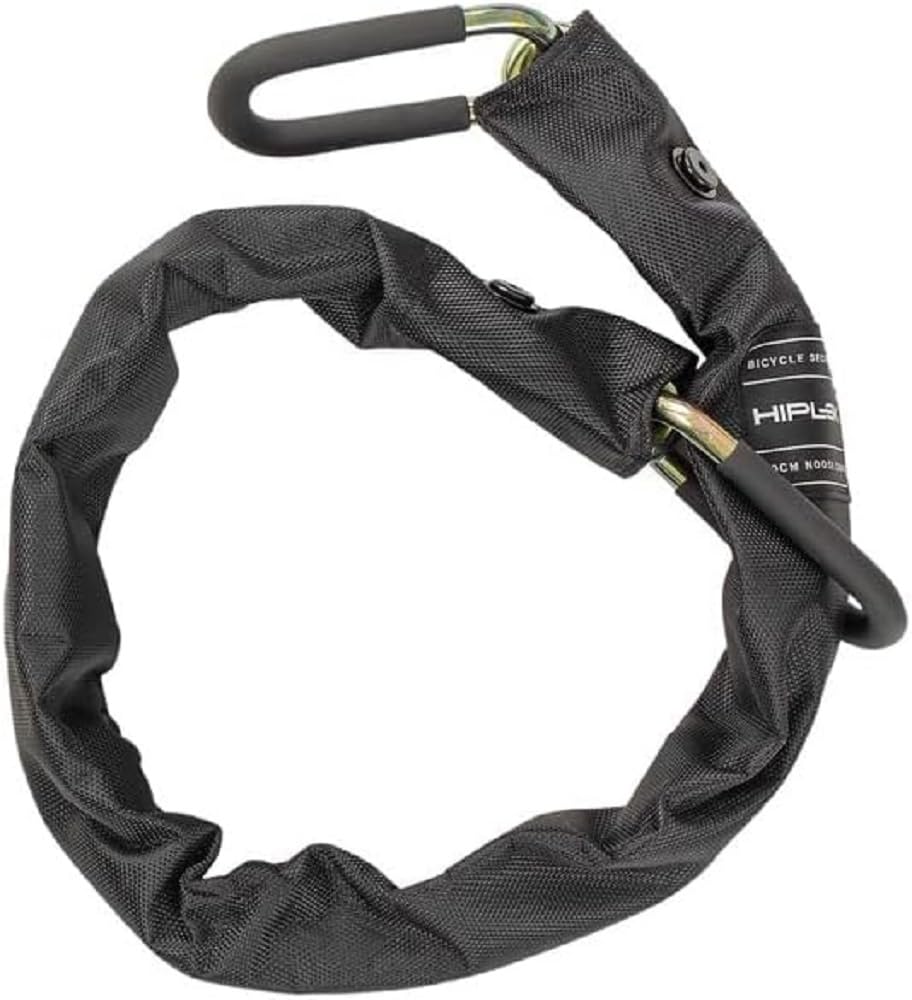 Hiplok X CHAIN, Schlaufenkette, Unisex, ALL BLACK, 110cm Schließumfang