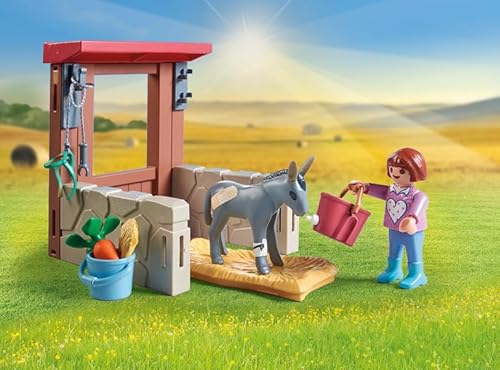 Playmobil 71471 Vétérinaire avec Animaux de la Ferme