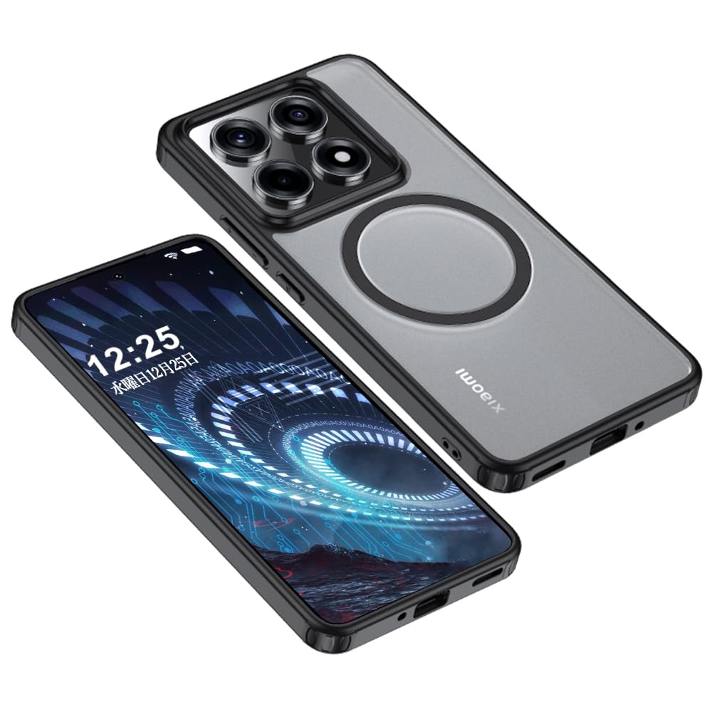 Amazon.co.jp: iYiTai Xiaomi 14T Pro 用 ケース【MagSafe対応】 2重