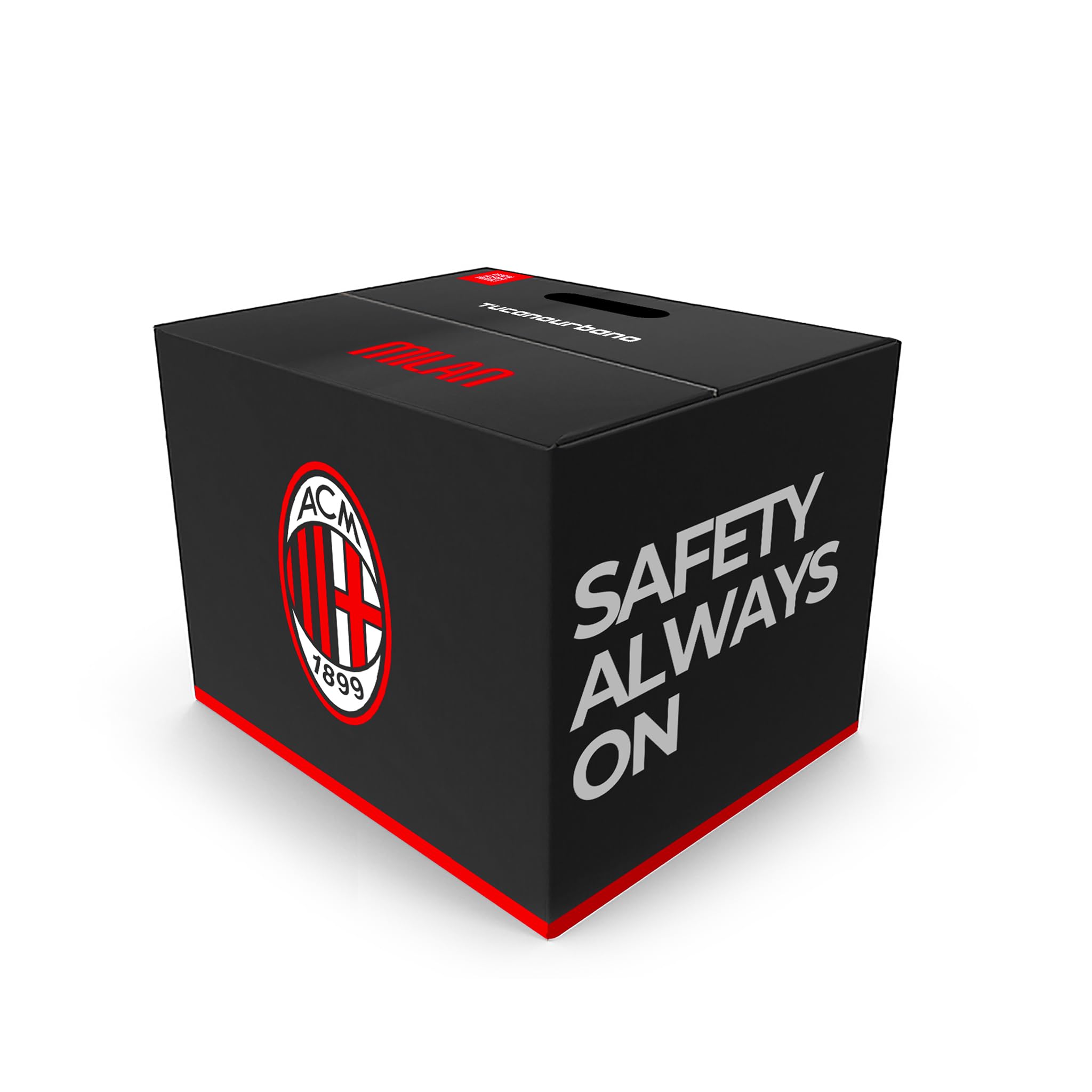 A.C. Milan - Casco EL'JETTIN 6.0 Tucano Urbano, Skyline, Prodotto Ufficiale