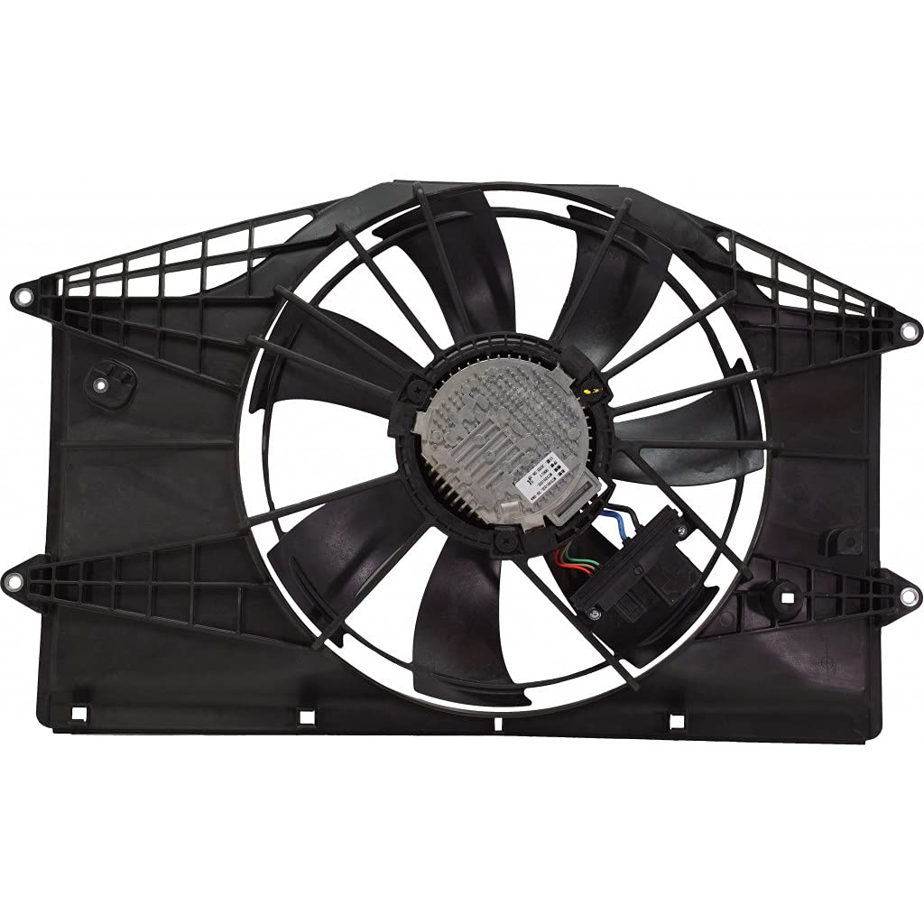 Radiator Fan Assembly For Honda Civic 2016 17 18 19 20 2021 1.5L Turbo Engine | Replacement For HO3115173 | 190305AAA01,190155AAA01,190205