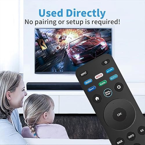 Miniatura 4 de Control remoto universal para VIZIO All Smart TV, XRT260 Reemplazo de control remoto para VIZIO TV Smartcast 4K D-Series E-Series M-Series P-Series