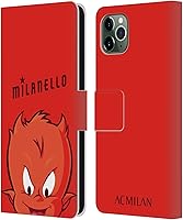 Vista 74 de Head Case Designs Funda de piel con licencia oficial de AC Milan Dream Big Children compatible con Apple iPhone 13 Mini