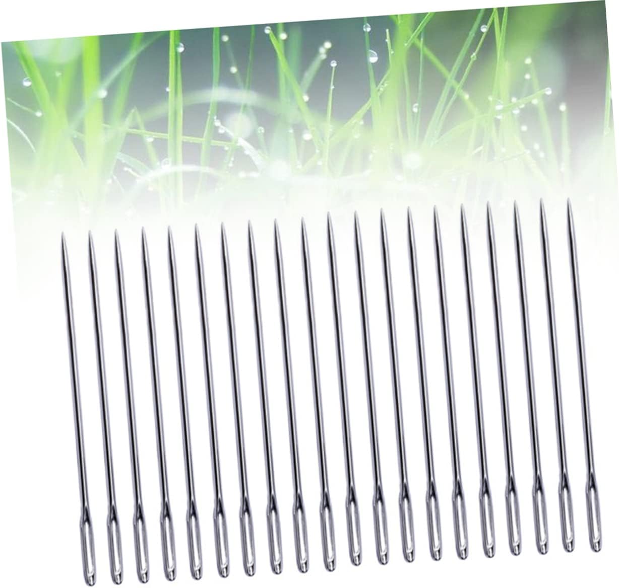 Gadpiparty 100Pcs Large Eye Blunt Needles Long Sewing Needles for Cross Stitch Easy Threading for Yarn Crafts DIY Projects