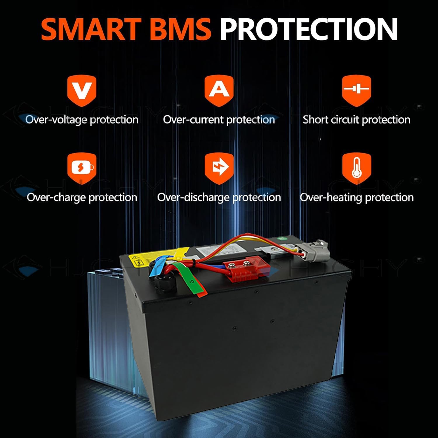 24V 40Ah LiFePO4 Forklift Battery for Pallet Truck Stacker
