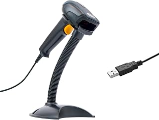 HDWR HD29A Lettore codice a barre con base, USB, scansione auto