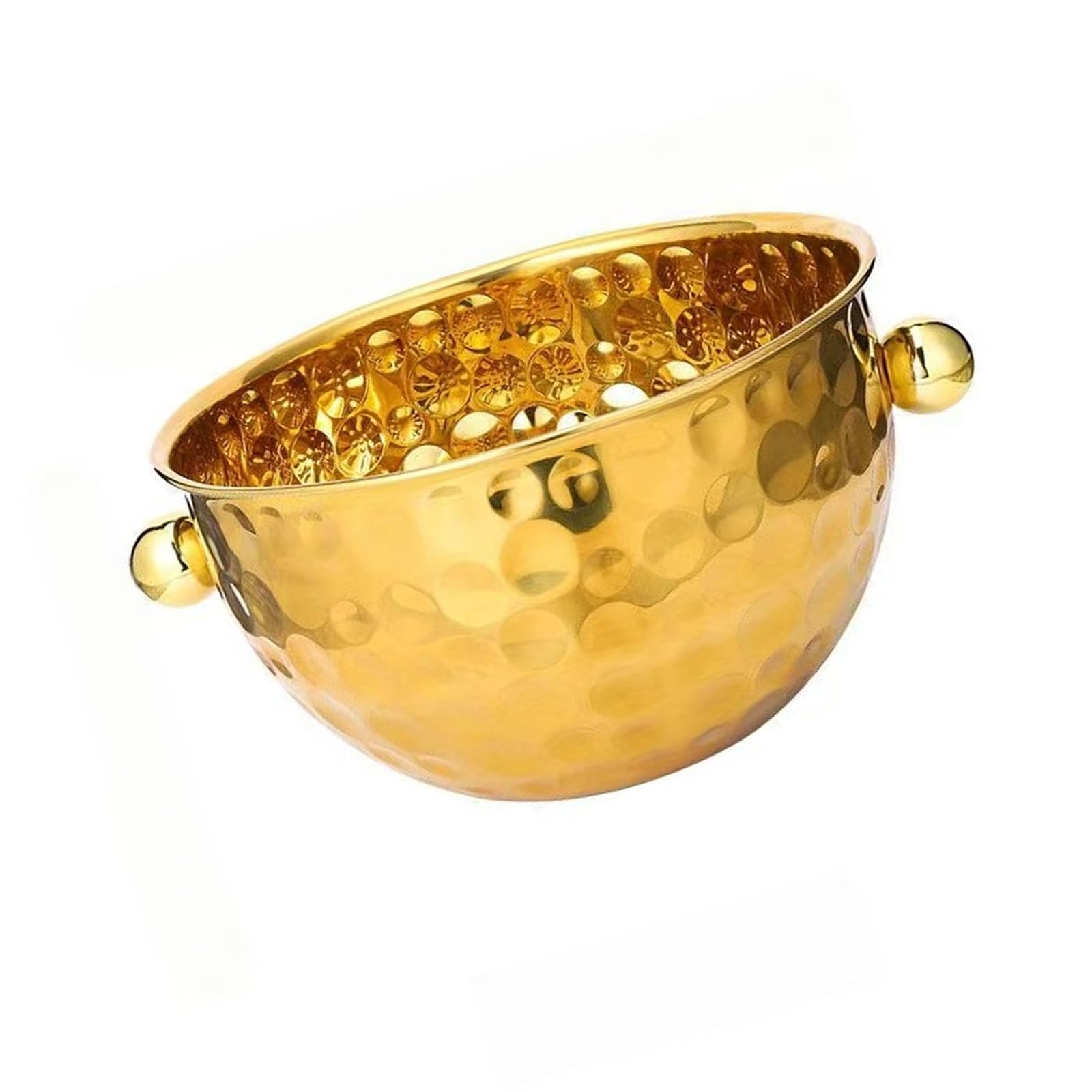 Asukohu Multipurpose Ice Buckets for Wine Chilling Table Centerpieces Rustproof Hammered Beverage Tub for Camping Picnics Rustless Hammered Ice Container