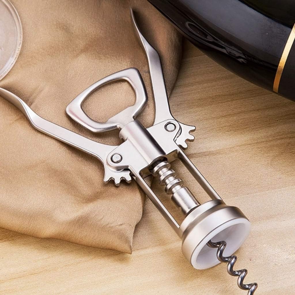 Corkscrew by-Sandalwood All-in-one Corkscrew Bottle Opener and Foil Cutter The Favoured Wine Opener of Sommeliers Waiters and Bartenders